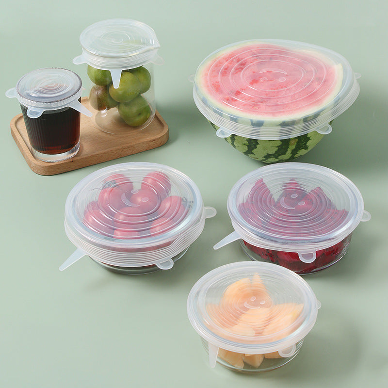 Couvercles écologiques en silicone | Alternative au film plastique